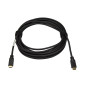 StarTech.com Cavo HDMI 2.0 da 10 m - Cavo HDMI attivo 4K a 60 Hz - Classificazione CL2 per installazione a parete - Cavo HDMI