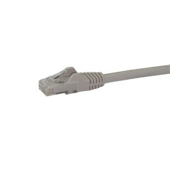 StarTech.com Cavo patch antigroviglio UTP RJ45 Cat6 Gigabit 3 m grigio - Cavo patch 3 m