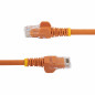 StarTech.com Cavo patch antigroviglio UTP RJ45 Cat6 Gigabit 3 m arancione - Cavo patch 3 m