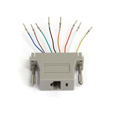 StarTech.com GC258MF adattatore per inversione del genere dei cavi DB-25 RJ-45 Grigio