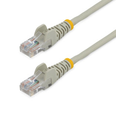 StarTech.com Cavo di rete CAT 5e - Cavo Patch Ethernet RJ45 UTP Grigio da 1m antigroviglio