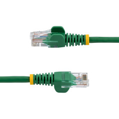 StarTech.com Cavo di rete CAT 5e - Cavo Patch Ethernet RJ45 UTP Verde da 1m antigroviglio