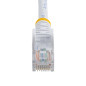 StarTech.com Cavo di rete CAT 5e - Cavo Patch Ethernet RJ45 UTP Bianco da 1m antigroviglio