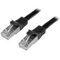 StarTech.com N6SPAT3MBK cavo di rete Nero 3 m Cat6 SF/UTP (S-FTP)