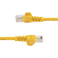 StarTech.com Cavo di Rete da 5m Giallo Cat5e Ethernet RJ45 Antigroviglio