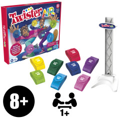 Hasbro Gaming Twister Air, gioco Twister con app per realtà aumentata, si collega a dispositivi smart, giochi attivi per feste,