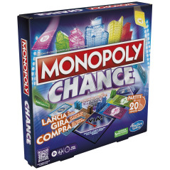 Monopoly Chance, gioco da tavolo, gioco per famiglie di veloce da 2 a 4 giocatori