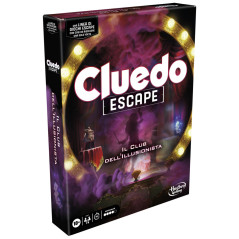 Cluedo Escape - Il Club dell'Illusionista, gioco di mistero in versione Escape Room