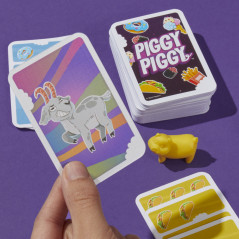 Hasbro Gaming Piggy Piggy, gioco di carte divertente per famiglie, da 2 a 6 giocatori, dai 7 anni in su