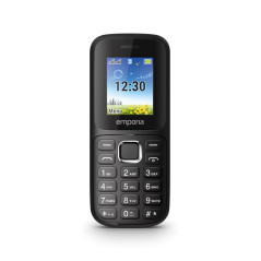 Emporia FN313_001 cellulare 4,5 cm (1.77") 64 g Nero Telefono per anziani