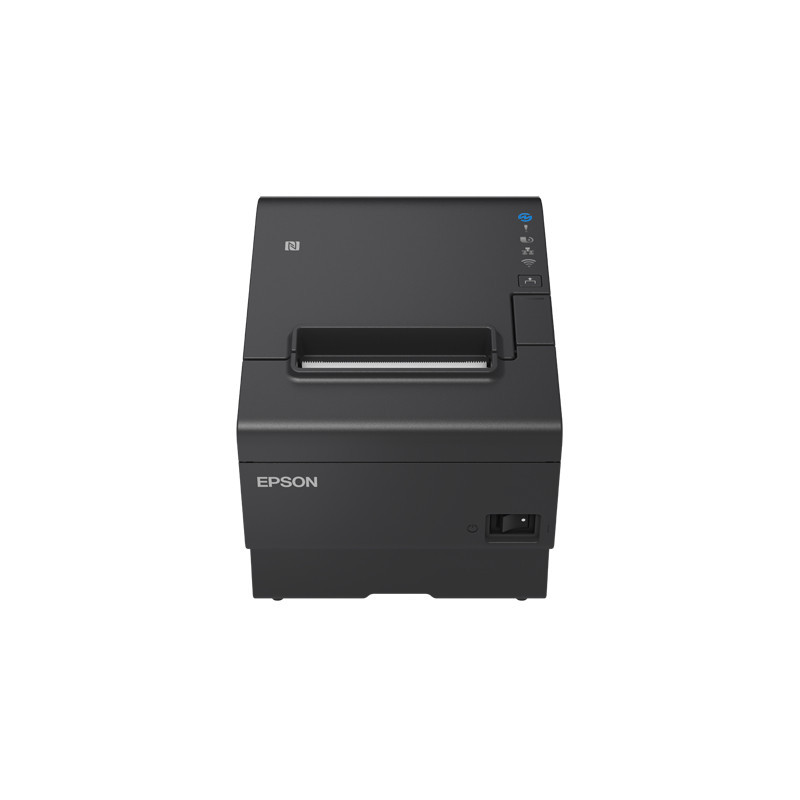 Epson TM-T88VII (132): USB, Ethernet, PoweredUSB, Black