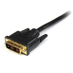 StarTech.com Cavo adattatore HDMI a DVI-D - Cavo connettore presa HDMI a presa DVI Maschio Maschio da 2 m