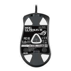 ASUS ROG Gladius III mouse Giocare Mano destra USB tipo A Ottico 19000 DPI