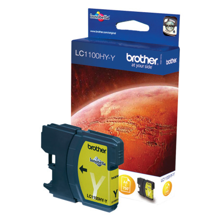 Brother LC-1100HYY Ink Cartridge cartuccia d'inchiostro 1 pz Originale Giallo