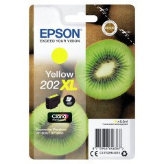 Epson Kiwi Singlepack Yellow 202XL Claria Premium Ink