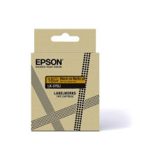 Epson C53S672075 nastro per etichettatrice Nero su giallo