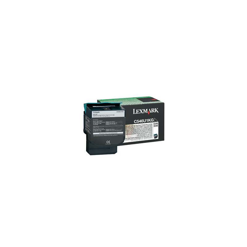 Lexmark C546U1KG cartuccia toner 1 pz Originale Nero