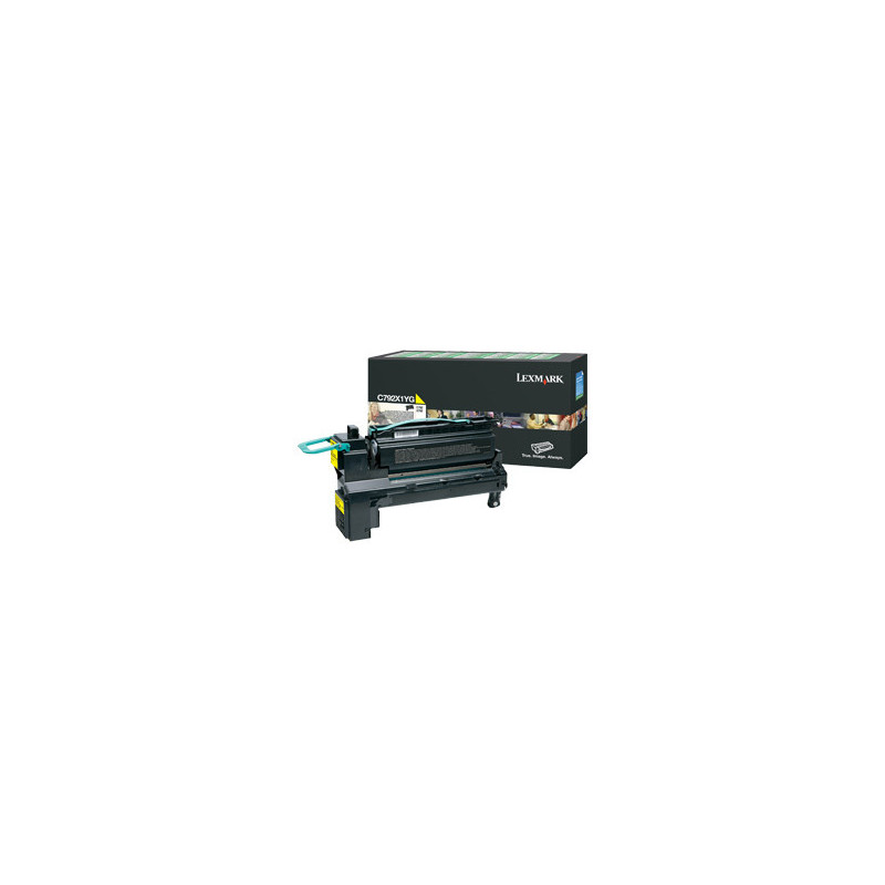 Lexmark C792X1YG cartuccia toner 1 pz Originale Giallo