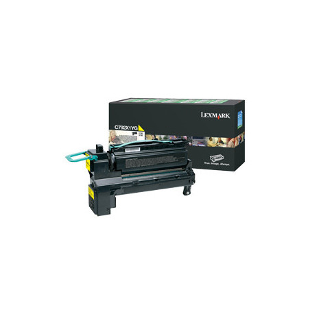 Lexmark C792X1YG cartuccia toner 1 pz Originale Giallo