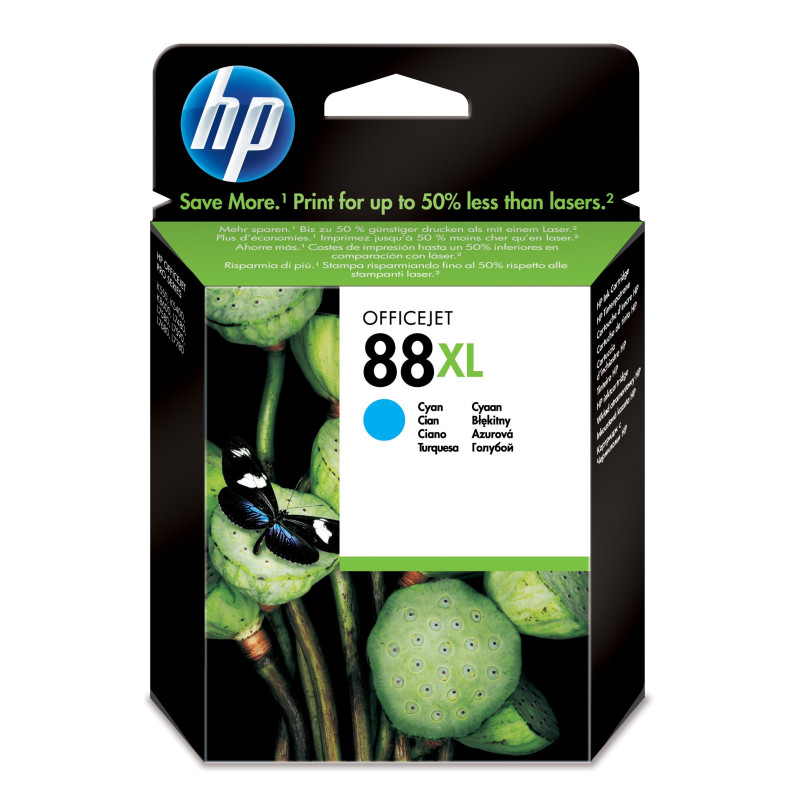 HP 88XL cartuccia d'inchiostro 1 pz Originale Resa elevata (XL) Ciano