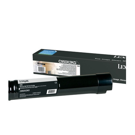 Lexmark C950X2KG cartuccia toner 1 pz Originale Nero