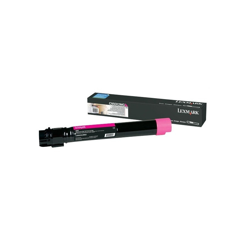 Lexmark C950X2MG cartuccia toner 1 pz Originale Magenta