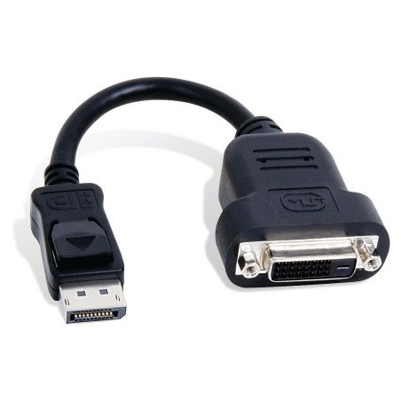 Matrox CAB-DP-DVIF cavo e adattatore video 0,2 m DisplayPort DVI-D Nero