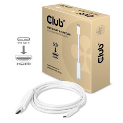 CLUB3D USB C to HDMI™ 2.0 UHD Cable Active 1.8 M. 5.9 Ft.