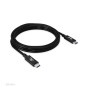 CLUB3D CAC-1575 cavo USB 2 m USB4 Gen 2x2 USB C Nero