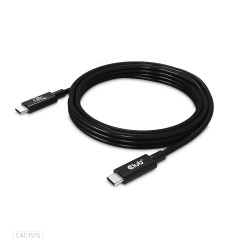 CLUB3D CAC-1575 cavo USB 2 m USB4 Gen 2x2 USB C Nero