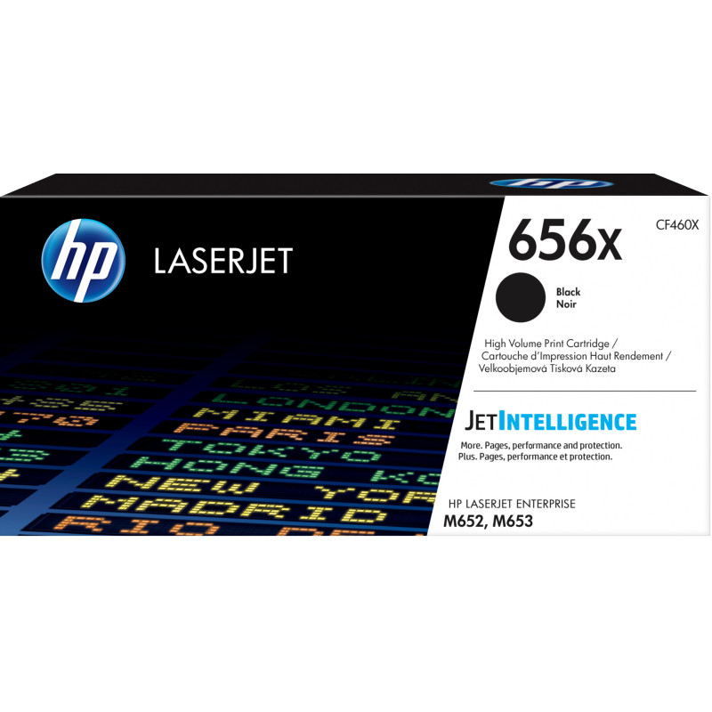 HP Cartuccia toner nero originale ad alta capacità LaserJet 656X