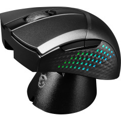 MSI CLUTCH GM51 LIGHTWEIGHT WIRELESS mouse Giocare Mano destra RF Wireless + Bluetooth + USB Type-C Ottico 26000 DPI