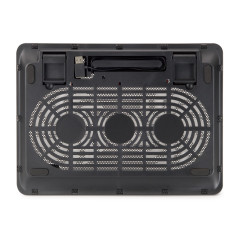 Conceptronic CNBCOOLPAD2F base di raffreddamento per laptop 39,6 cm (15.6") Nero