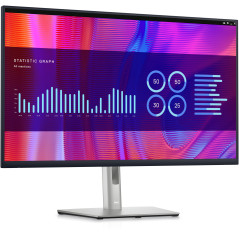 DELL P Series P3223DE LED display 80 cm (31.5") 2560 x 1440 Pixel Quad HD LCD Nero