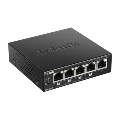 D-Link DGS-1005P E switch di rete Non gestito Gigabit Ethernet (10 100 1000) Supporto Power over Ethernet (PoE) Nero