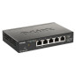 D-Link DGS-1100-05PDV2 switch di rete Gestito Gigabit Ethernet (10/100/1000) Supporto Power over Ethernet (PoE) Nero