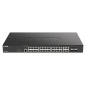 D-Link DGS-2000-28P switch di rete Gestito L2/L3 Gigabit Ethernet (10/100/1000) Supporto Power over Ethernet (PoE) 1U Nero