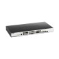 D-Link DGS-3000-28LP switch di rete Gestito L2 Gigabit Ethernet (10/100/1000) Supporto Power over Ethernet (PoE) 1U Nero