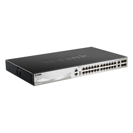 D-Link DGS-3130-30TS/E switch di rete Gestito L3 Gigabit Ethernet (10/100/1000) Grigio