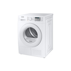 Samsung DV80TA020TH asciugatrice Libera installazione Caricamento frontale 8 kg A++ Acciaio, Bianco