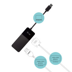 i-tec USB 3.0   USB-C Dual HDMI and VGA Video Adapter