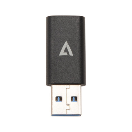 V7 V7USB3AC adattatore per inversione del genere dei cavi USB A USB C Nero