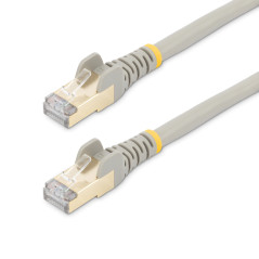 StarTech.com Cavo patch CAT6a da 1,5 m - Schermato (STP) - Filo di rame al 100% - connettore antistrappo - grigio