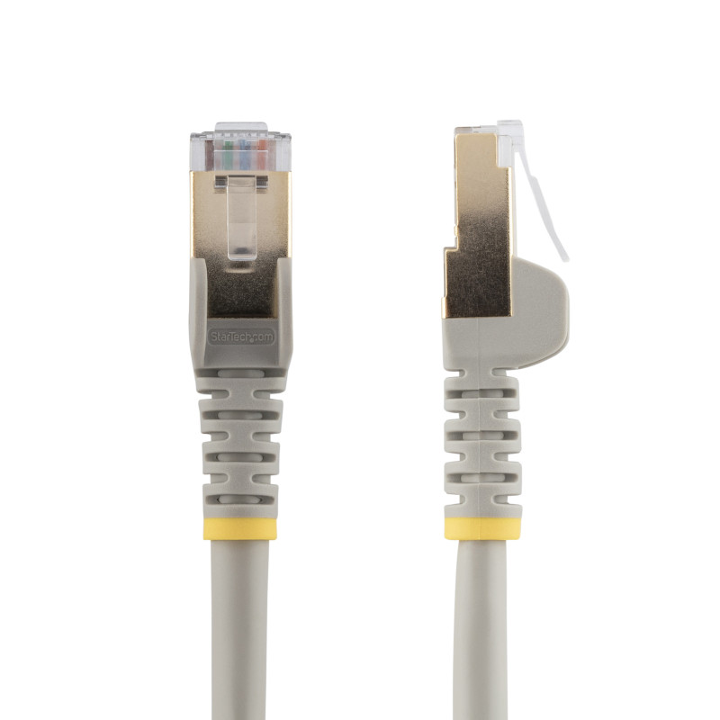 StarTech.com Cavo patch CAT6a da 7,5 m - Schermato (STP) - Filo di rame al 100% - connettore antistrappo - grigio