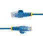 StarTech.com Cavo di Rete Ethernet Snagless CAT6 da 1,5m - Cavo Patch antigroviglio slim RJ45 - Blu