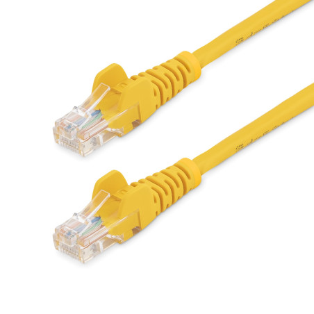 StarTech.com Cavo di Rete da 10m Giallo Cat5e Ethernet RJ45 Antigroviglio