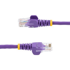 StarTech.com Cavo di Rete da 10m Viola Cat5e Ethernet RJ45 Antigroviglio