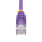 StarTech.com Cavo di Rete da 10m Viola Cat5e Ethernet RJ45 Antigroviglio