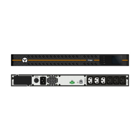 Vertiv Liebert UPS Edge – 1000VA 900W 230V, 1U, Line Interactive, AVR, montaggio a rack, Fattore di potenza 0.9