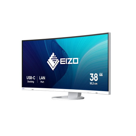 EIZO FlexScan EV3895-WT LED display 95,2 cm (37.5") 3840 x 1600 Pixel UltraWide Quad HD+ Bianco